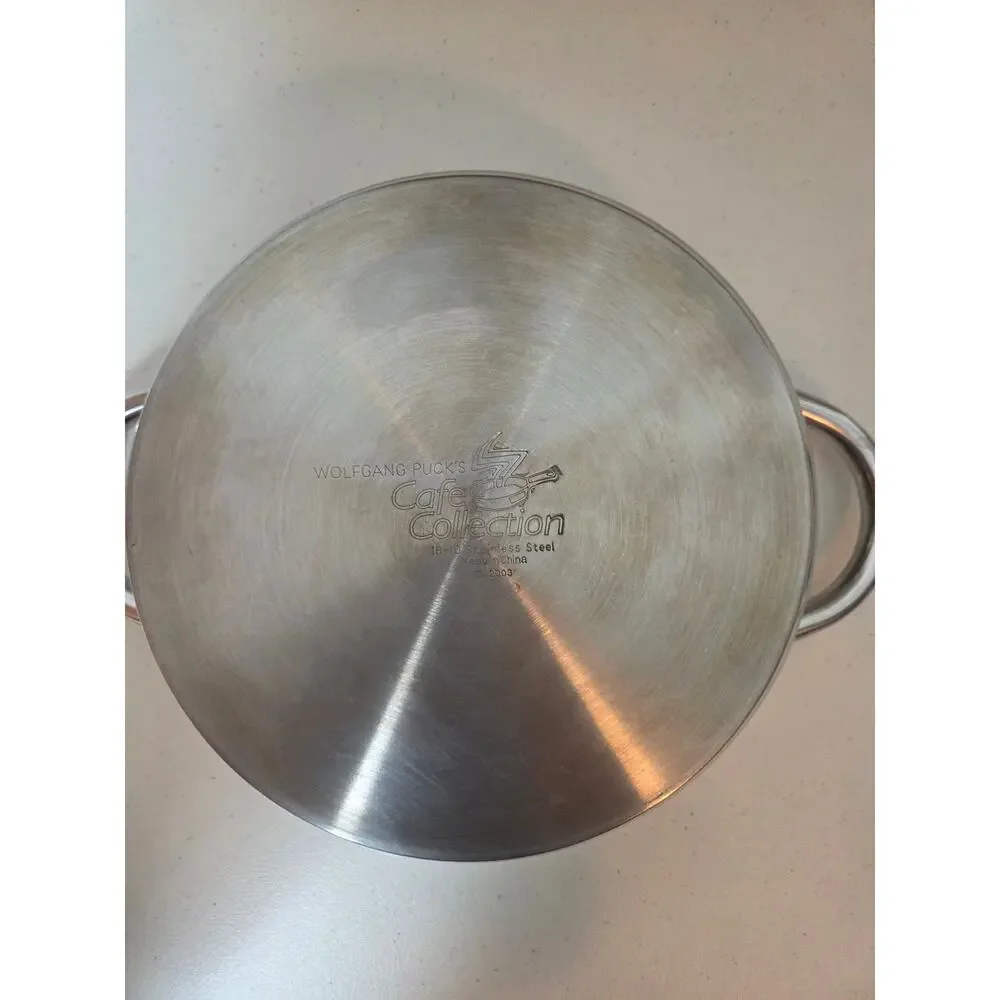 Wolfgang Puck Cafe Collection 18-10 Stainless Steel Deep Saute